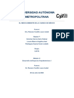 El Medio Ambiente en La Cuenca de México