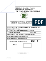 EEI - Guia Lab 5 Caracteristica de Los Diodos Semiconductores