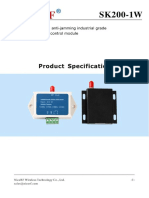 SK200-1W Lora Anti-Interference Wireless Single-Channel Switch Module v1.1