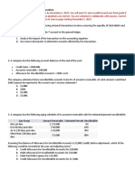 ACCT3000 Optional Multiple Choice Questions