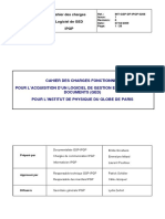 Exemple de Cahier Des Charges