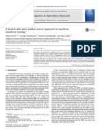 A Branchandprice Guided Search Approach To Maritime Inventory Routing2013computers and Operations Research