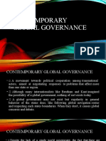 Contemporary Global Governance