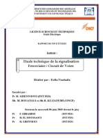 Etude Technique de La Signalisation Ferroviaire - Circuit de Voies - Nouhaila KELLA