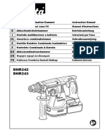 DHR242 DHR243 Manual