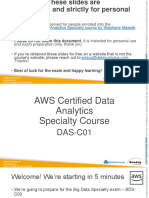 Aws Certified Big Data Slides