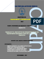 Trabajo N°01 - Grupo 02 - Plan de Infraestructura de Transporte en Chiclayo