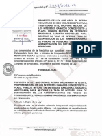 Proponen Ley para Retirar Hasta 2 UIT de Las AFP y Desafiliación Voluntaria Del Sistema