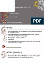 Photogrammetric Optics