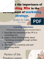 Marketing Mix 7 Ps