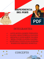 Independencia Del Peru