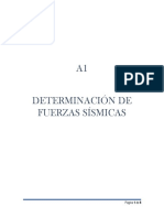 A1 - Determinación de Fuerzas Sismicas