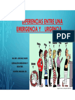 Urgencias Vs Emergencias