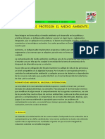 Tema Leyes Que Protegen El Medio Ambiente