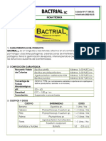 Ficha Técnica Bactrial