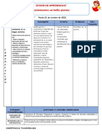 SESION DE COMUNICACION 21 DE OCTUBRE Declamamos Un Bello Poema