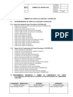 5.1. Instructivo Actividades de Mantenimiento Motogenrador Caterpillar 3406c