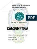 CALORIMETRIA