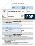 Midyear Review of Teachers Ipcrf PPST RPMS