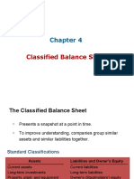 Classified Balance Sheet