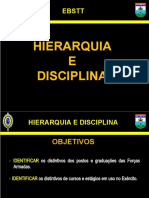 Hierarquia e Disciplina - B 102