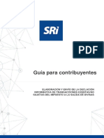 Guía para El Llenado Del Formulario Declaración Informativa ISD Exentas