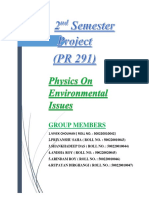 Physics On Environmental Issues