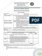 Earth and Life Science - First Quarter