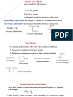 Presentation Alkyl Halides