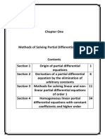 Partial Differential Equations