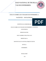 Cuidados de Enfermería A Pacientes Oncológicos