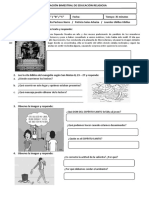 Evaluacion Bimestral Religion