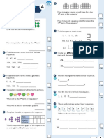 Year 7 Autumn 1 Sequences Mini Assessment A