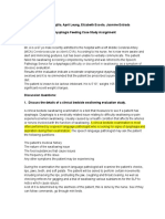 Dysphagia Feeding Case Study Assignment Ipe