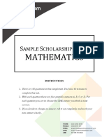 SampleScholExam (Maths)