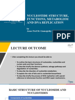 Nucleotide Structure, Function, Metabolism and DNA Replication (New Curriculum) - Students