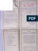 HERRERA ORIA, A. (Coord.), La Palabra de Cristo 2, 1954