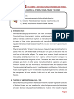 Chapter 2 - CLASSICAL INTERNATIONAL TRADE THEORIES