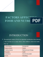 Factors Affecting Food