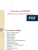 Overview of GIFMIS