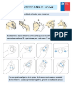 Paunta de Ejercicios Mano-Muñeca