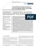 Optimizing Survival of Large Fibula Osteocutaneous Flaps For Extensive Full-Thickness Oromandibular Defects. A Two-Stage Approach With Temporary Orocutaneous Fistula