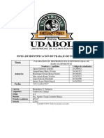 INFORME CONTROL de Calidad