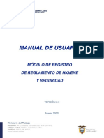 Manual de Aprobaci N de Reglamento de Higiene y Seguridad