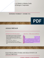 Alkali and Alkali Earth Metals - SR