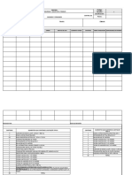 Formato Control Insumos y Consumos Implementos Del Botoquin