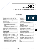 Starting & Charging System: Section