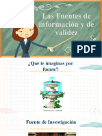 Fuentes de Investigación