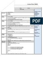 Lesson Plan Form 1-Drop Down