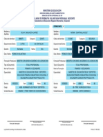 Formulario de Permuta Voluntaria Personal Docente: Ministerio de Educación